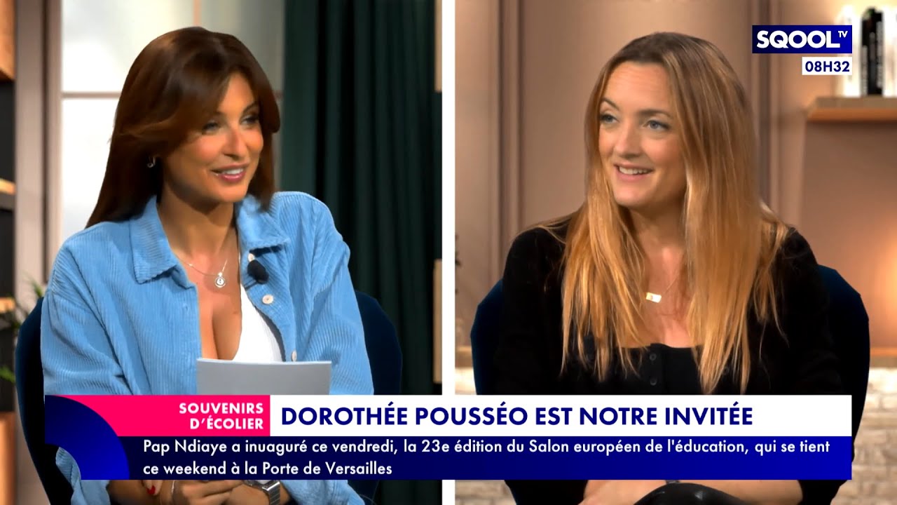 Souvenirs d'écolier (26/11/2022) - Dorothée Pousséo - SQOOL TV