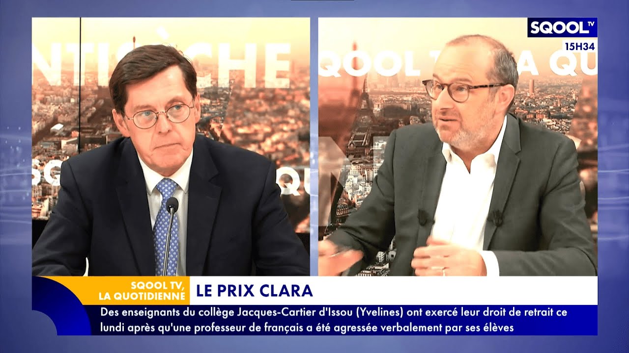 La Quotidienne (11/12/2023) - Le Prix Clara pour récompenser les écrits ...