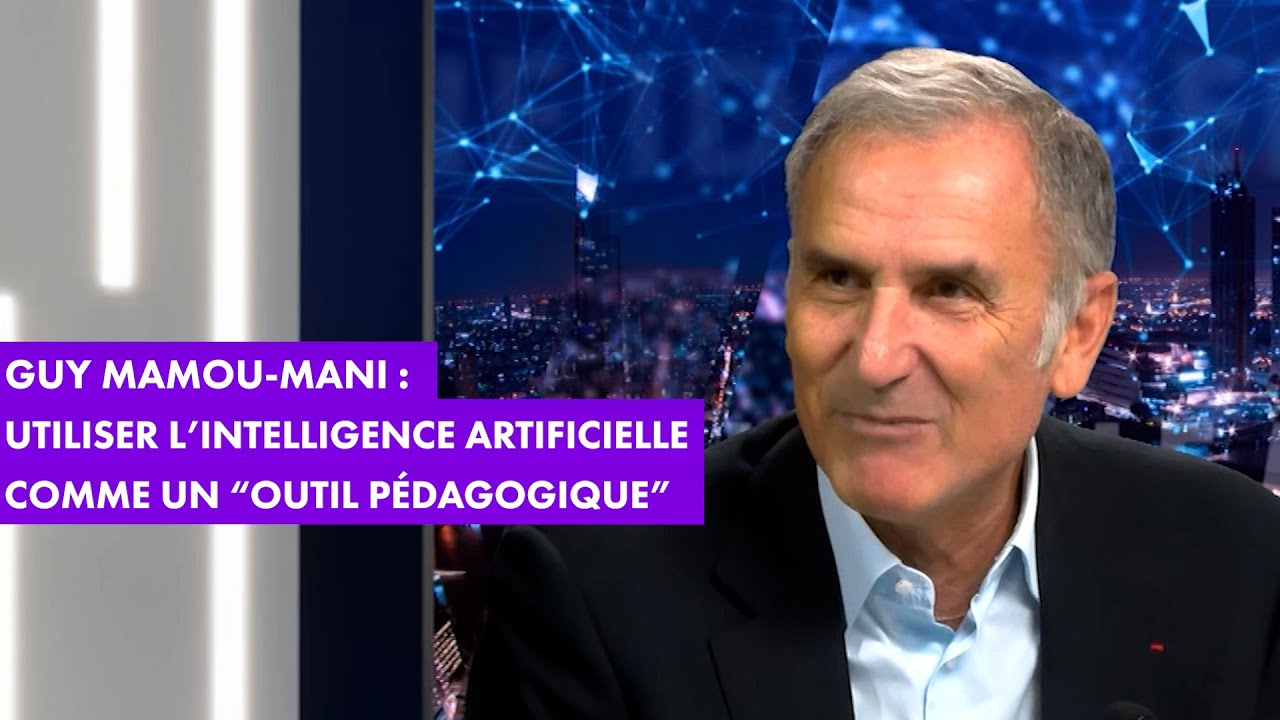 Guy MamouMani Utiliser l'intelligence artificielle comme 