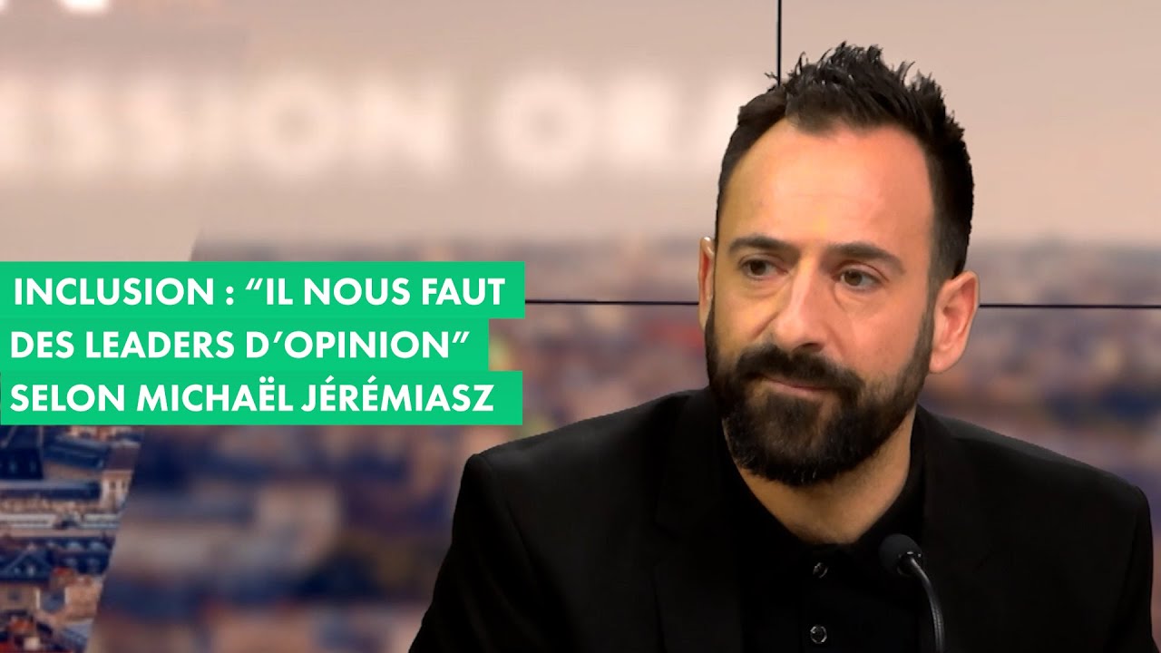 Inclusion : "Il nous faut des leaders d'opinion", estime Michaël