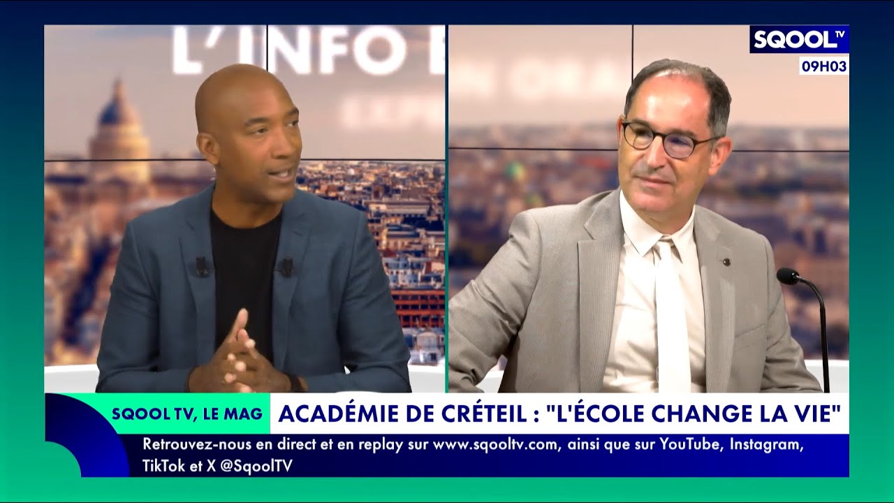 Le Mag (11/09/2024) - L'académie de Créteil fait sa rentrée - SQOOL TV